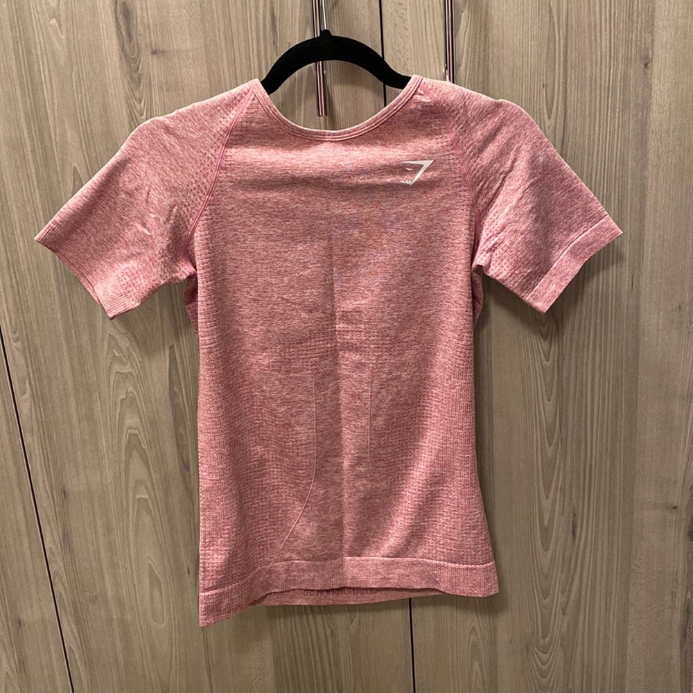 Gymshark Vital Seamless T- Shirt - Dusty Pink Marl - Large